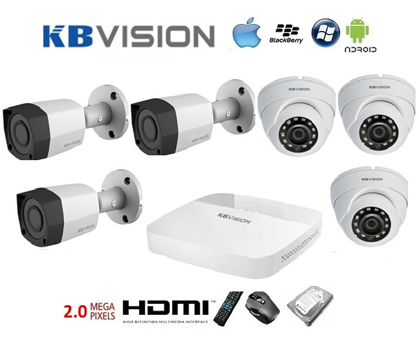 Một số dòng camera an ninh Kbvision hiện nay trên thị trường