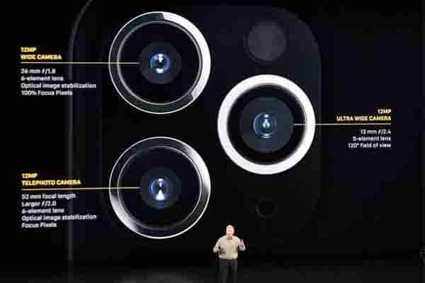 Bộ 3 Camera chính của iPhone 11 Pro Max