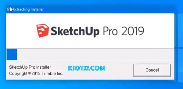 Hướng dẫn cài đặt chi tiết Sketchup pro 2019