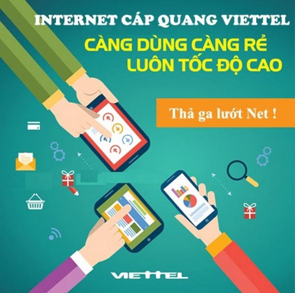 Thủ tục lắp đặt internet Viettel dễ dàng