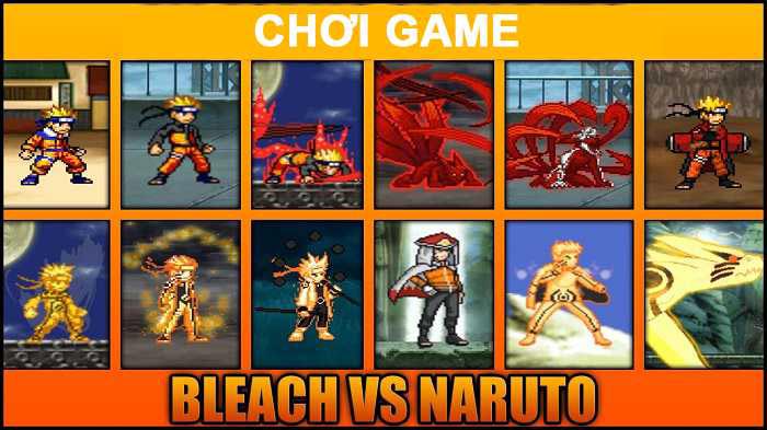 Game Bleach vs naruto hot nhất hiện nay