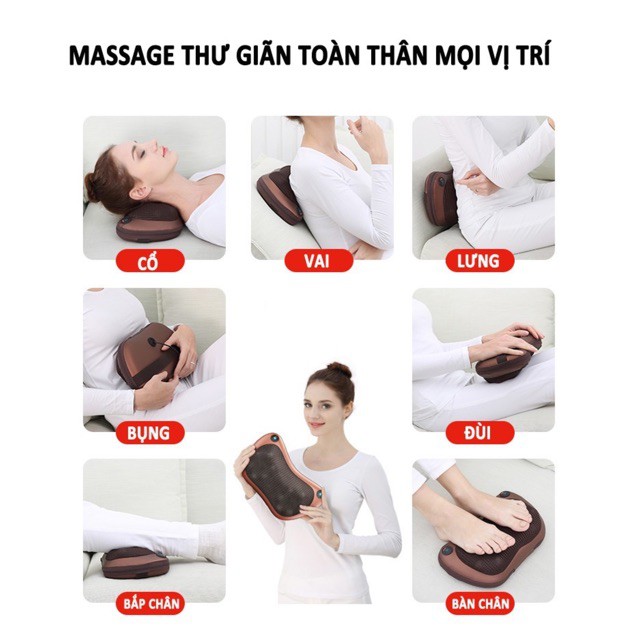 Một số hình ảnh gối Massage