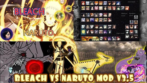 Naruto vs Bleach được xem là một trong những huyền thoại của game đối kháng