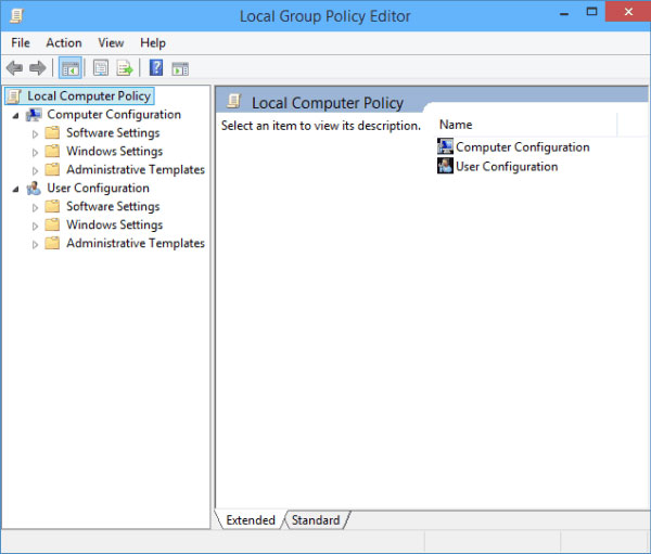 Sử dụng phần mềm Local Group Policy Editor để tắt update Win 10