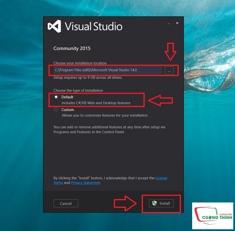 Key Visual Studio 2015 Full – Hướng Dẫn Cài Đặt Chi Tiết