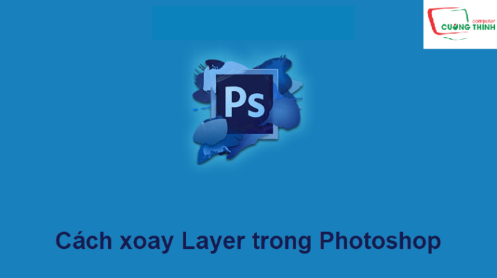 cách xoay layer trong photoshop