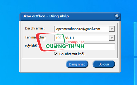 Đăng nhập tài khoản của bạn